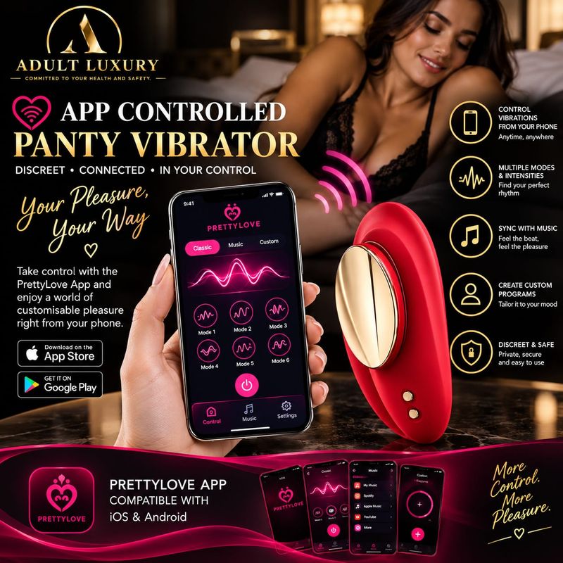 Red Thunder Down Under App Panty Vibrator