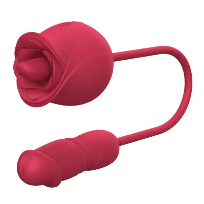 Blissful Bloom ♥️ Licking and Trusting Rose Vibrator