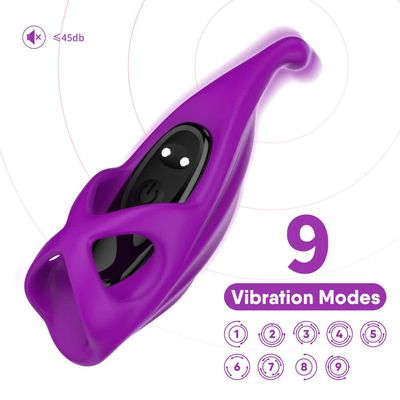 Fantasia Multi-Purpose Finger Vibrator - Purple