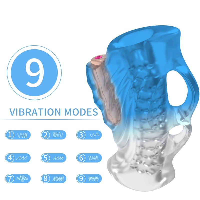 Royal Bliss Hand-held Vibrating Sucking Masturbator