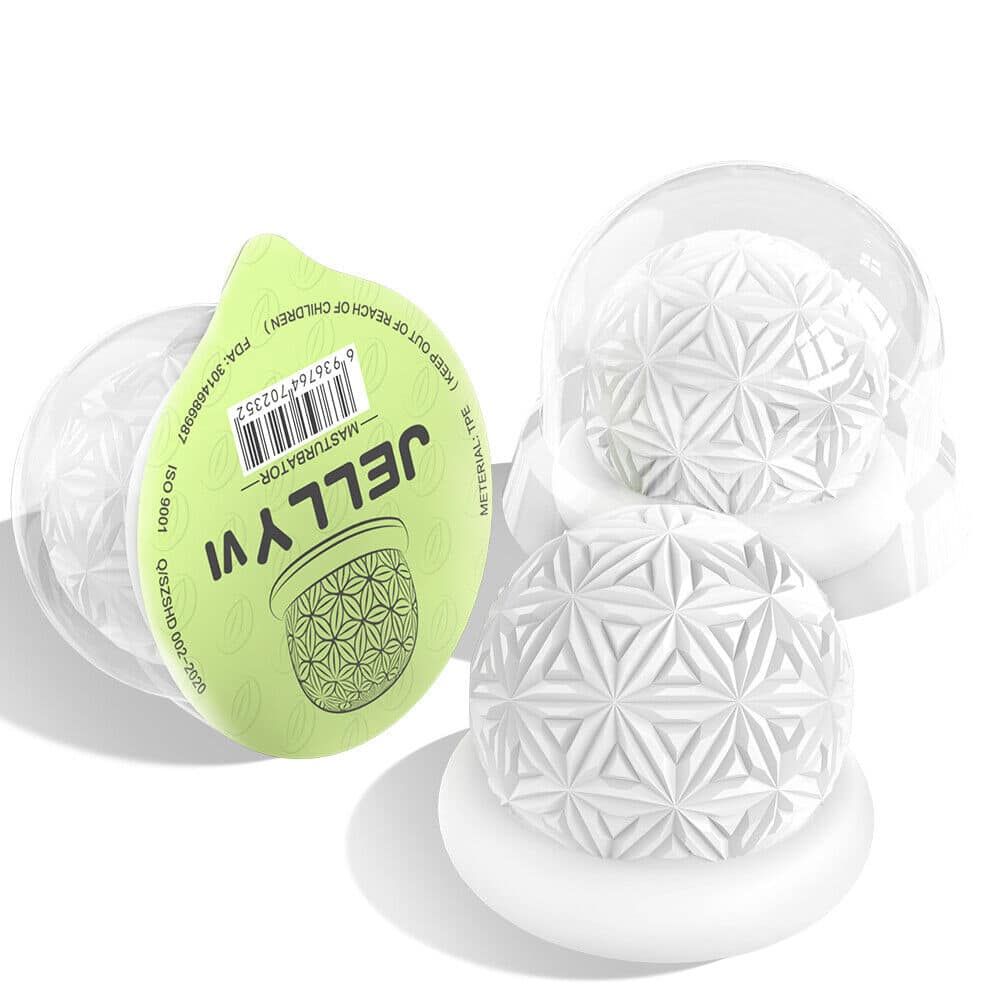 Royal Jelly-ClimaX Masturbation Egg: Hexagon