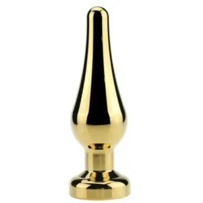 Adult Luxury Royal Gold Butt Plug (Medium) Adult Luxury Royal Gold Butt Plug (Medium)