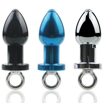 The Pro King Anal Steel Butt Plug Set