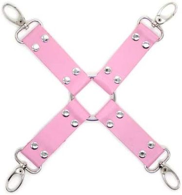 KinX Pink Luxury Bondage Set - 14 Pieces
