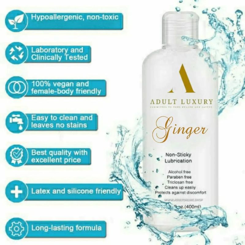Adult Luxury Ginger Water-based Lubrication