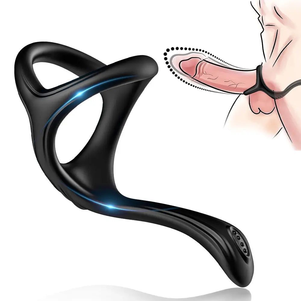 The 3 in1 Sexret Pro Cock Ring The 3 in1 Sexret Pro Cock Ring