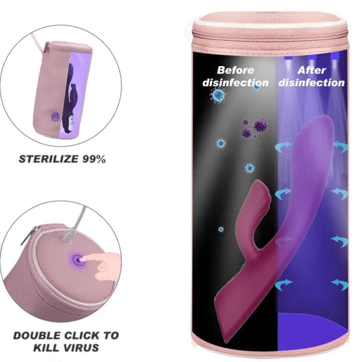 UV Universal Sex Toy Steriliser Cleaning Storage Bag UV Universal Sex Toy Steriliser Cleaning Storage Bag