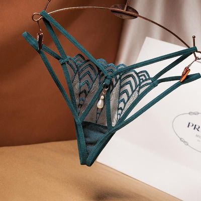 Goddess Sensual Panties - Emerald Green