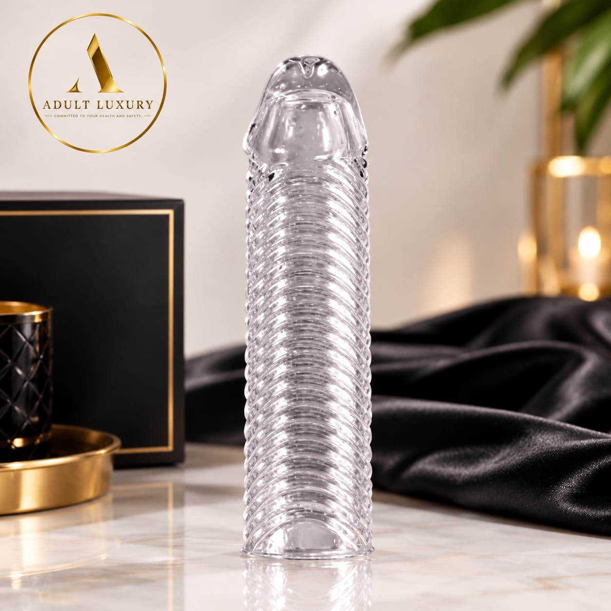 Mega Mighty Extender by 70% – Premium Textured Enhancement Sleeve | Adult Luxury Mega Mighty Extender by 70% – Premium Textured Enhancement Sleeve | Adult Luxury