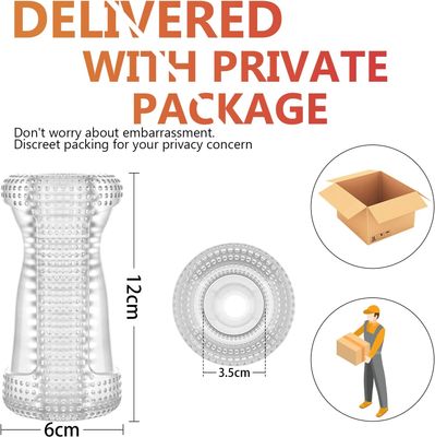Transparent Double Sided Masturbator