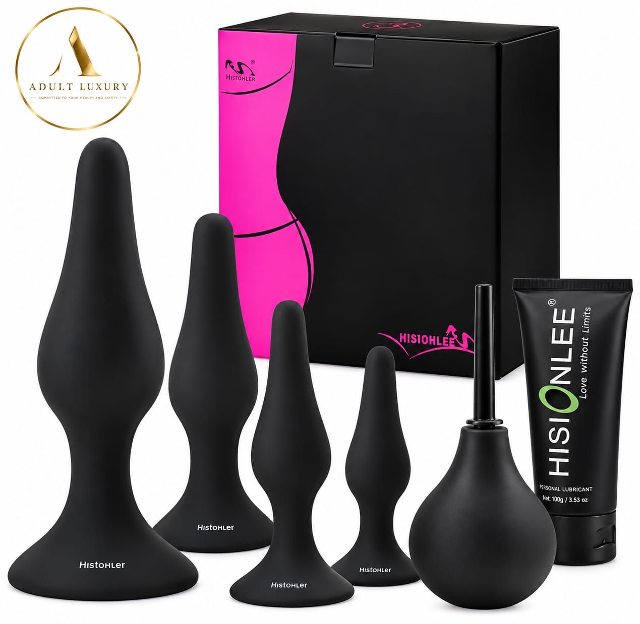 Premium Combo Anal Butt Plug Adult Luxury Set