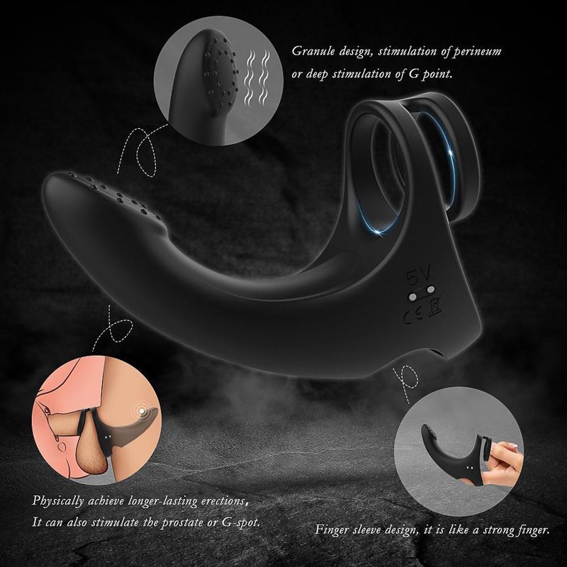 Thor 6 in 1 Multifunction Unisex Vibrator