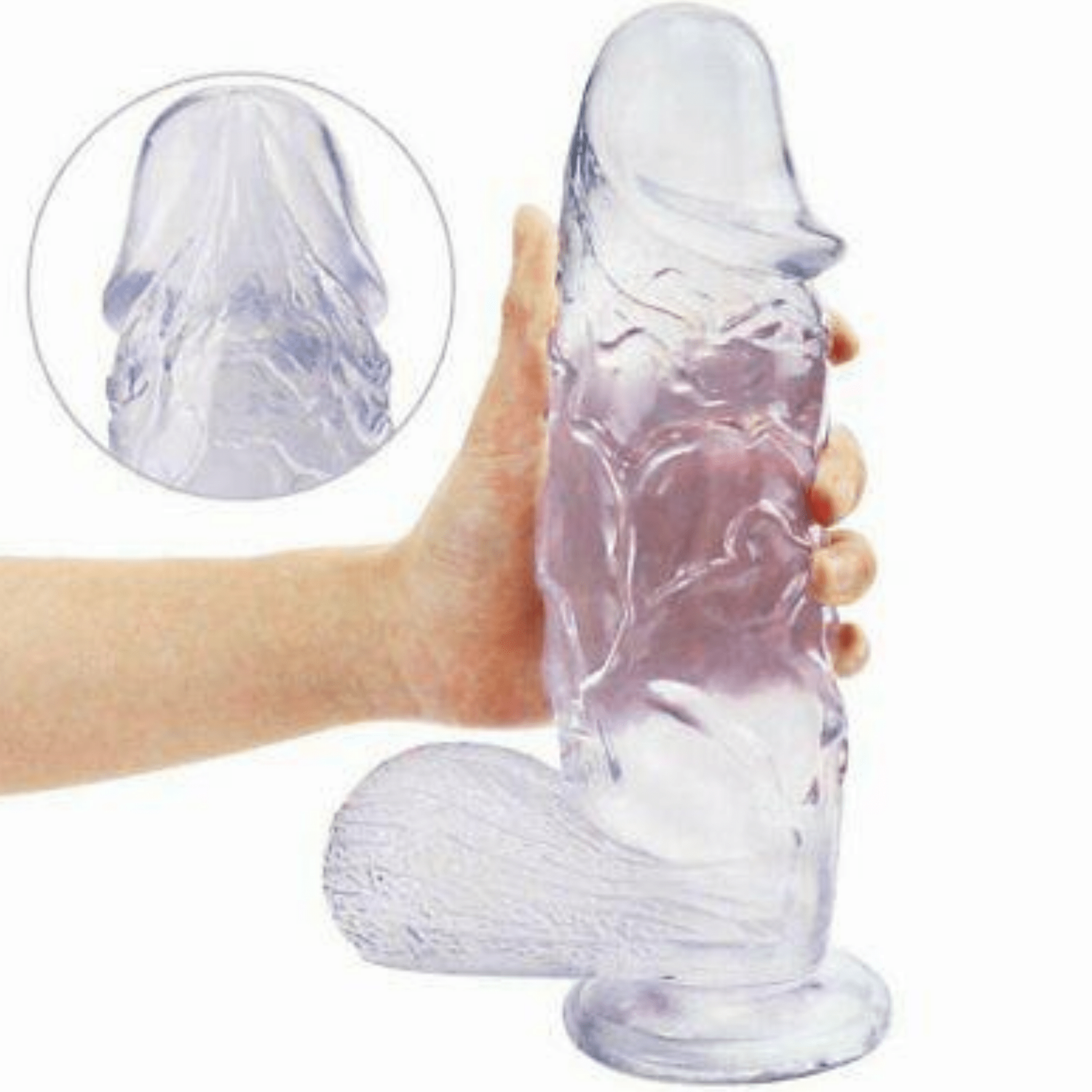 The Colossus Clear Giant Dildo