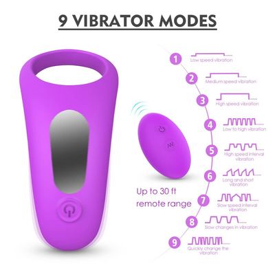 Pleasure Seeker Couples Cock Ring Remote Controlled