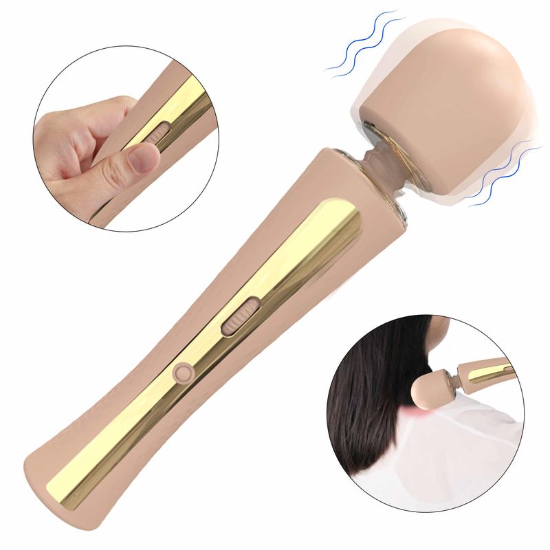 SLOANA Exclusive Wand Massager - Gold