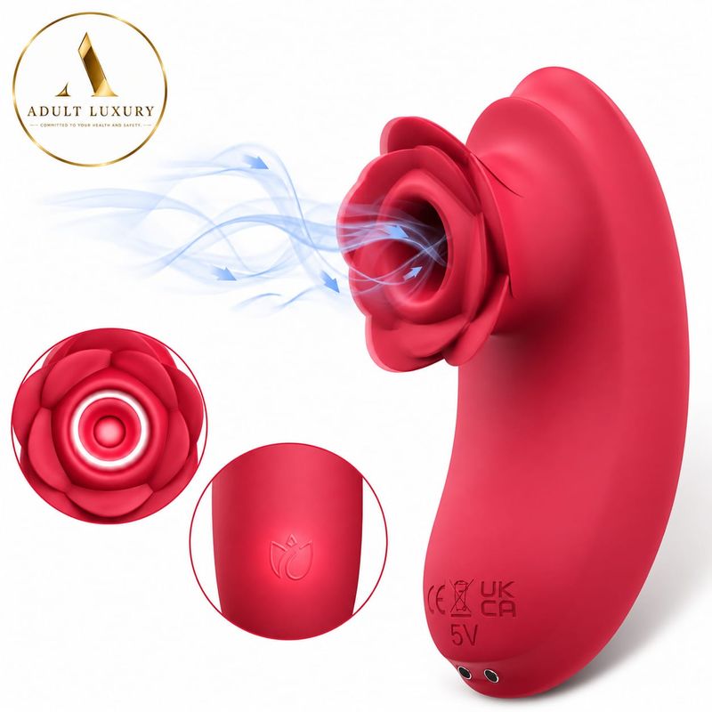 Adult Luxury ♥️ Multifunctional Bio Air Rose Vibrator
