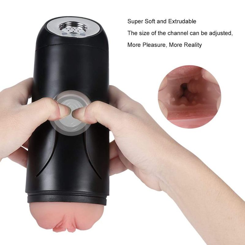 Adult Luxury Suction Vibrating Voice Mastrubator