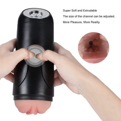 Adult Luxury Suction Vibrating Voice Mastrubator