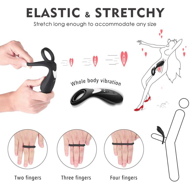 Casanova 3 in 1 Cock Ring
