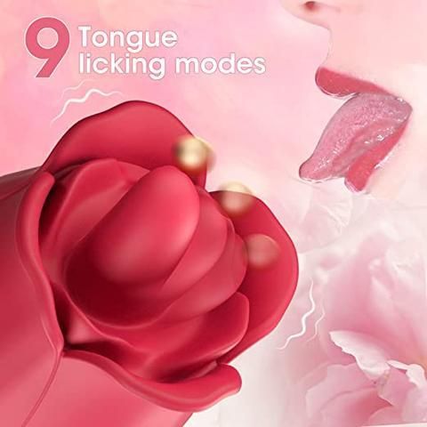 Indulgence Rose Licking Vibrator