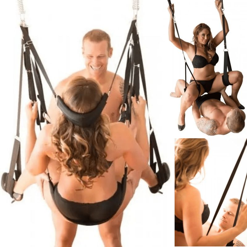 Luxury Comfort Sex Swing: Steel Frame & Sex Swivel Swing