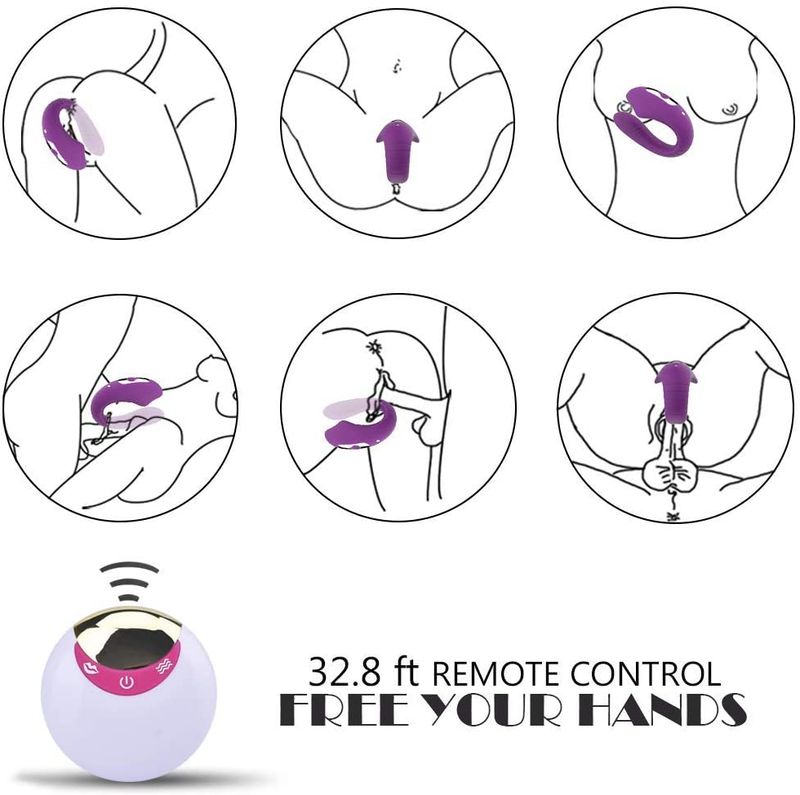 Diversion Couples Sucking Vibrator With Remote Control