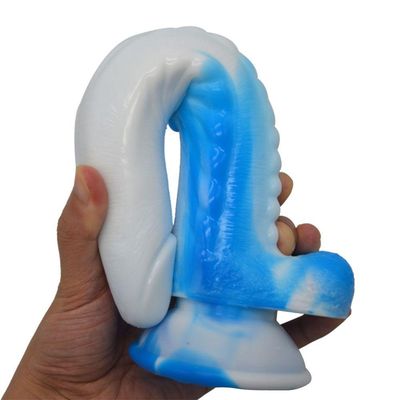 FAAK SILICONE DILDO - BLUE RIDE