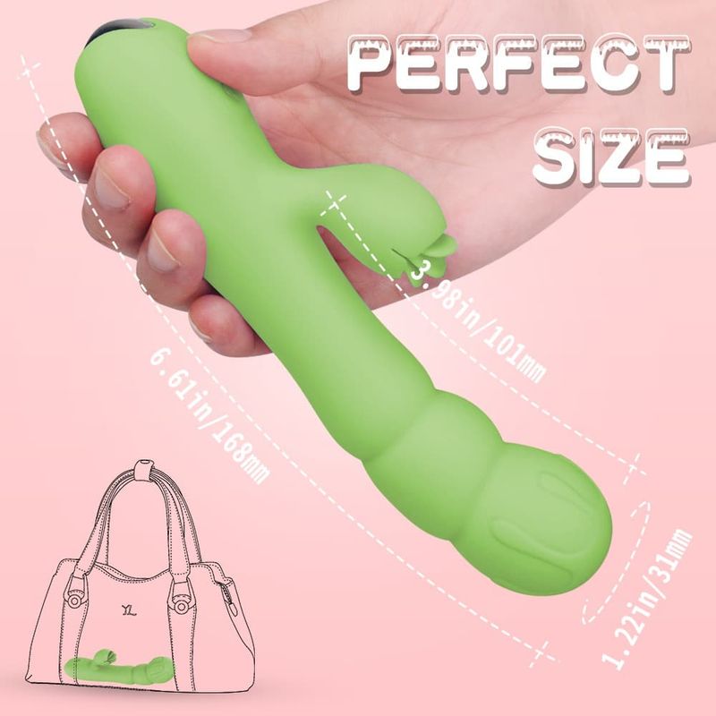 Pleasures Licking Vibrator - Green