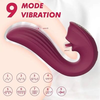 Zuri: Licking Luxury G- Spot  And Clitoris Vibrator