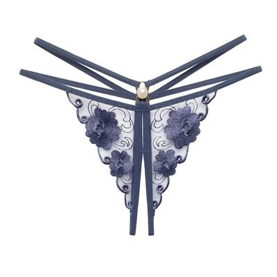 Sexual Desire Panties - Midnight Purple Blue