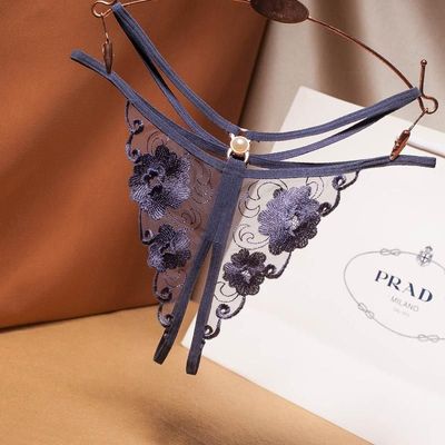 Sexual Desire Panties - Midnight Purple Blue