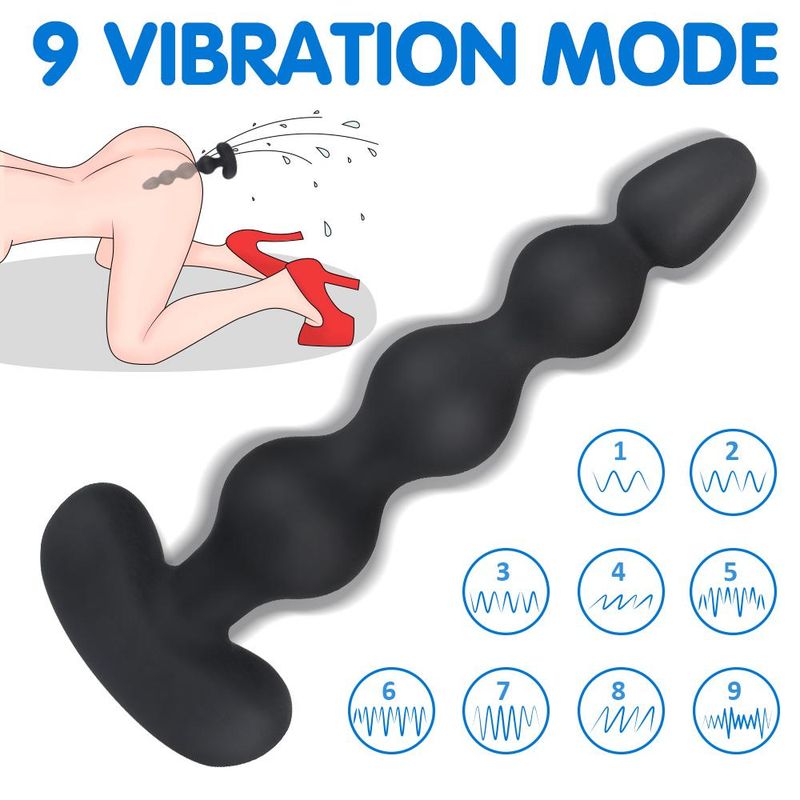 Premium Remote Control Vibrating Anal Plug