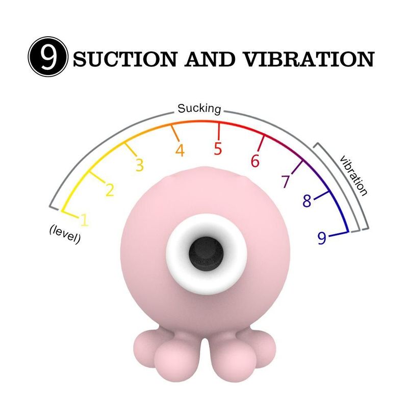 Octopi ® Pleasure Air Suction Vibrator