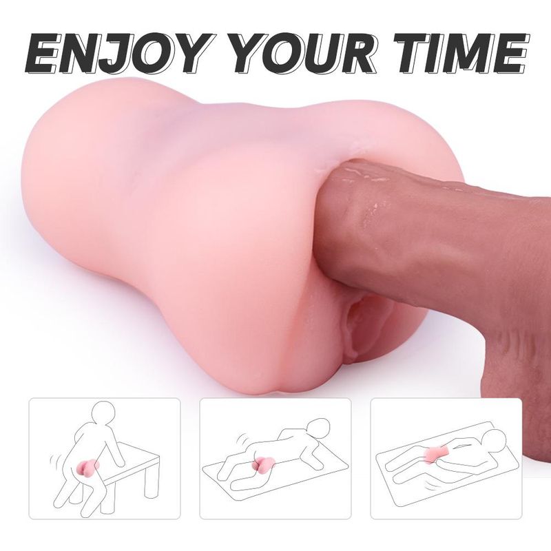 Nicole Double Penetration Premium Silicone Mastrubator