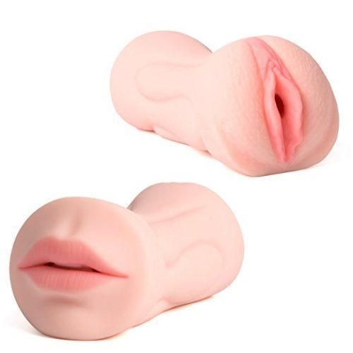 Double Masturbator Mouth and Vagina