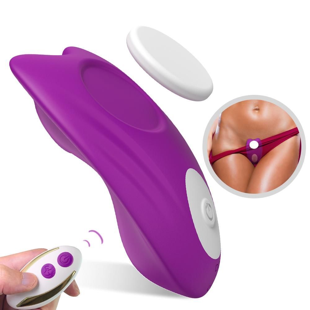 Magnetica® Panties Vibrator - Purple