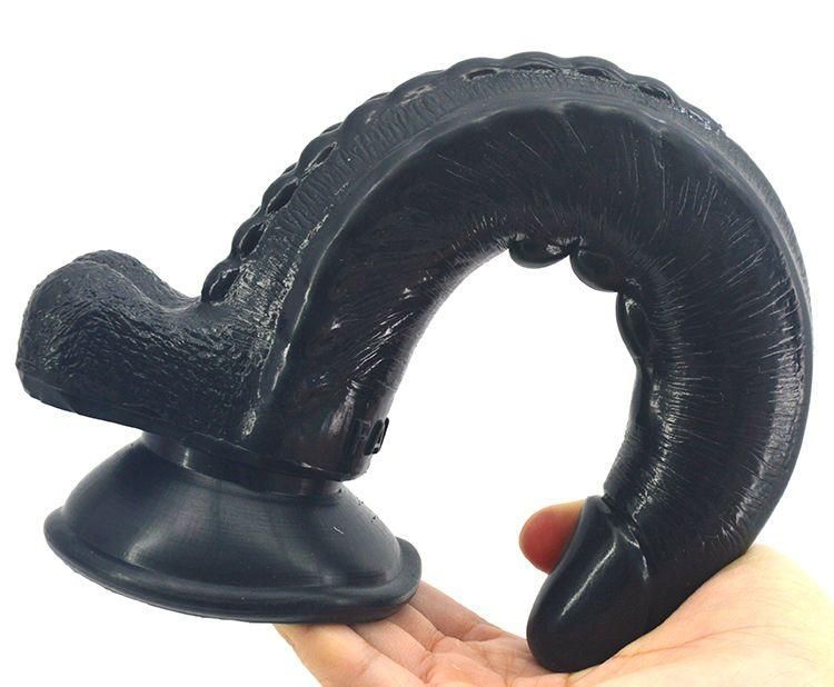 FAAK SILICONE DILDO - BLACK MAMBA