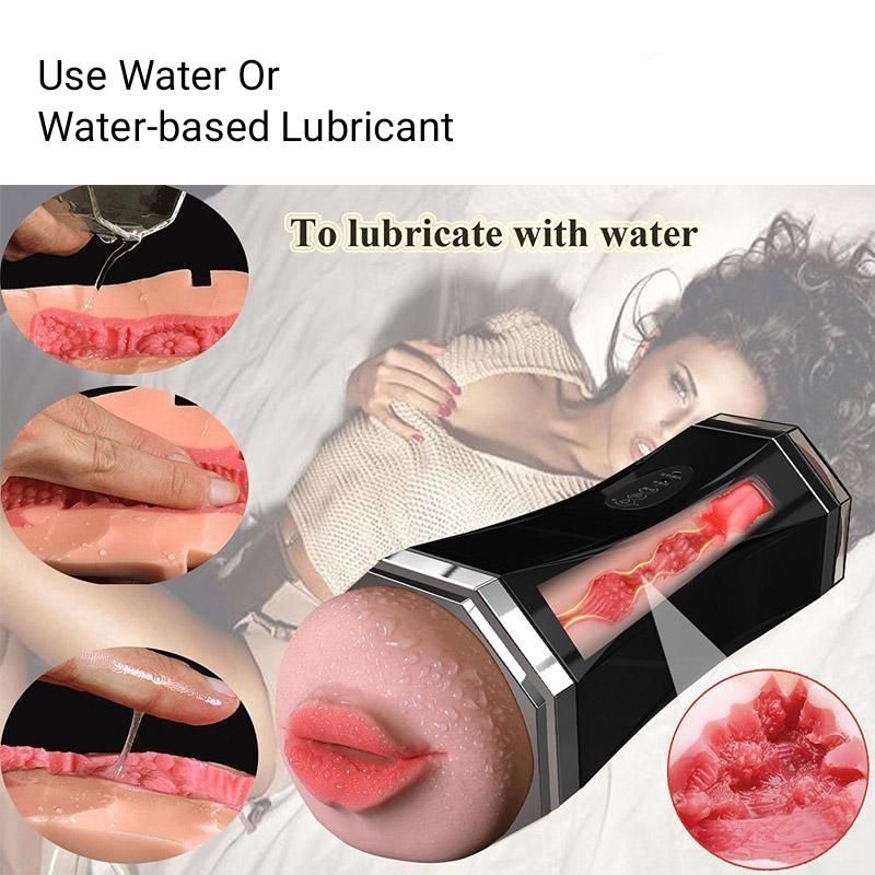 Ultra V-Pro™ DualSense 2-in-1 – Double-Ended Vibrating Male Masturbator