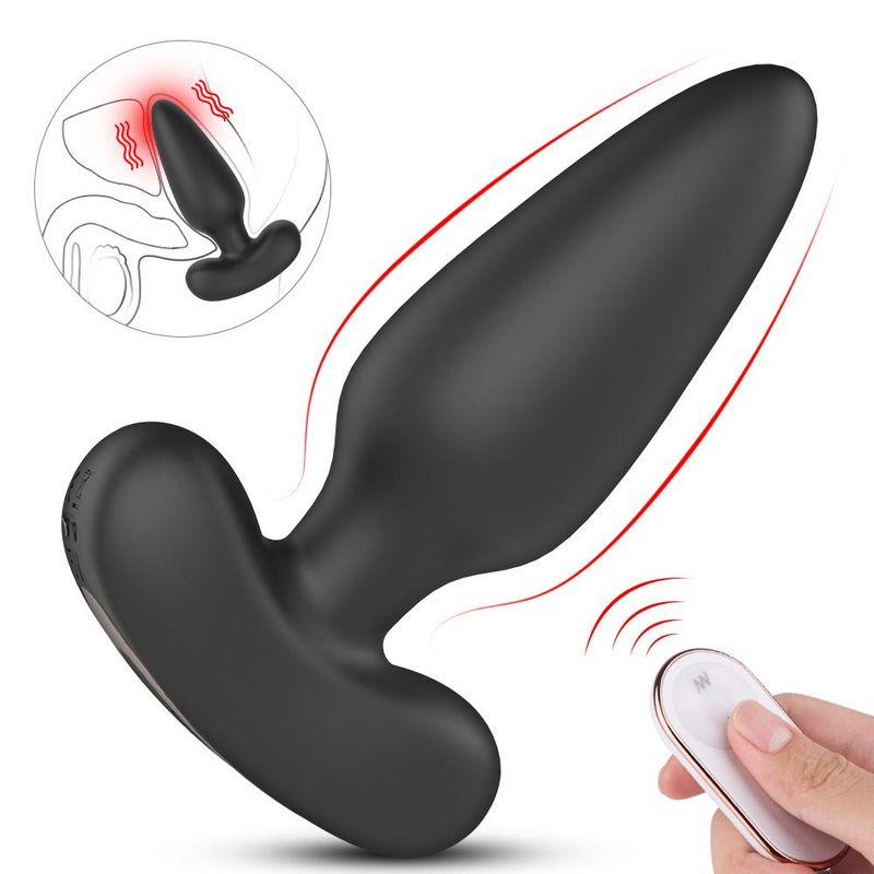 Europa Anal Butt Plug Vibrator With Remote
