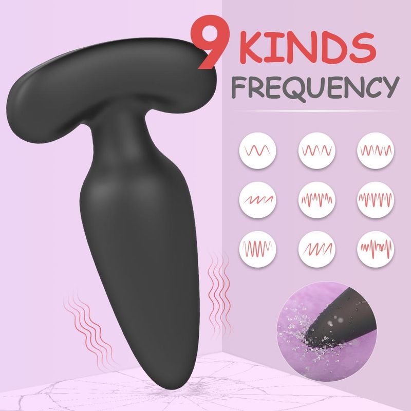 Europa Anal Butt Plug Vibrator With Remote
