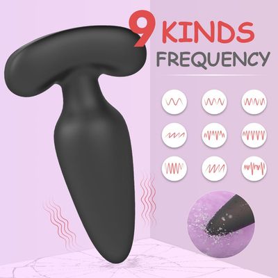 Europa Anal Butt Plug Vibrator With Remote
