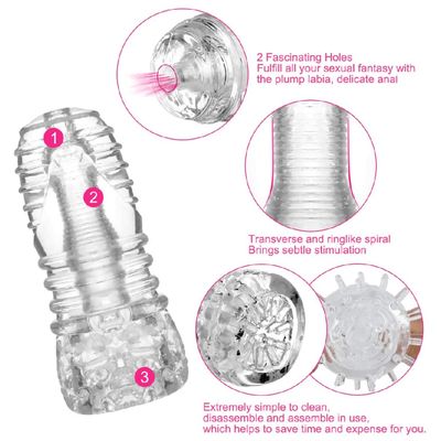 Crystal Double Sided Masturbator