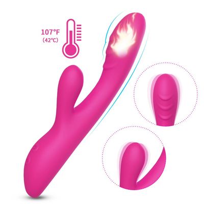 Dixi Heating Clitoral Silent Rabbit Vibrator
