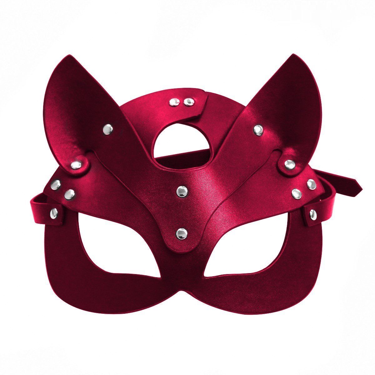 Cat Leather Bondage Mask Cat Leather Bondage Mask