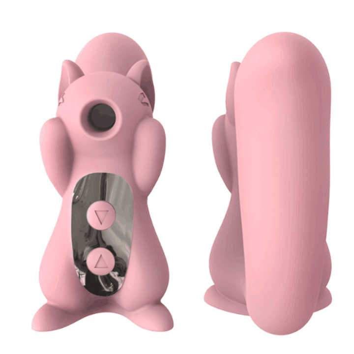 Screaming Big O Vibes® Adult Luxury Sucking Vibrator – Baby Pink Edition