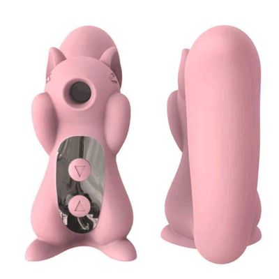 Screaming Big O Vibes® Adult Luxury Sucking Vibrator – Baby Pink Edition
