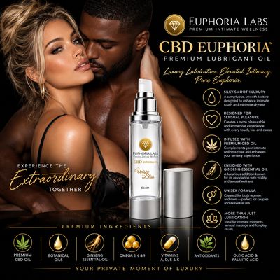 CBD Euphoria® Premium Lubricant Oil