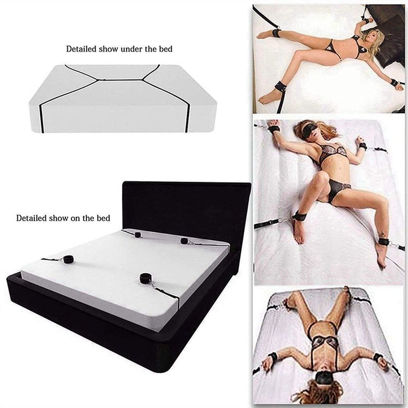 Black Fantasy - Under Mattress Bed Restaints