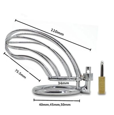 Stainless Steel Cock Cage Chasity