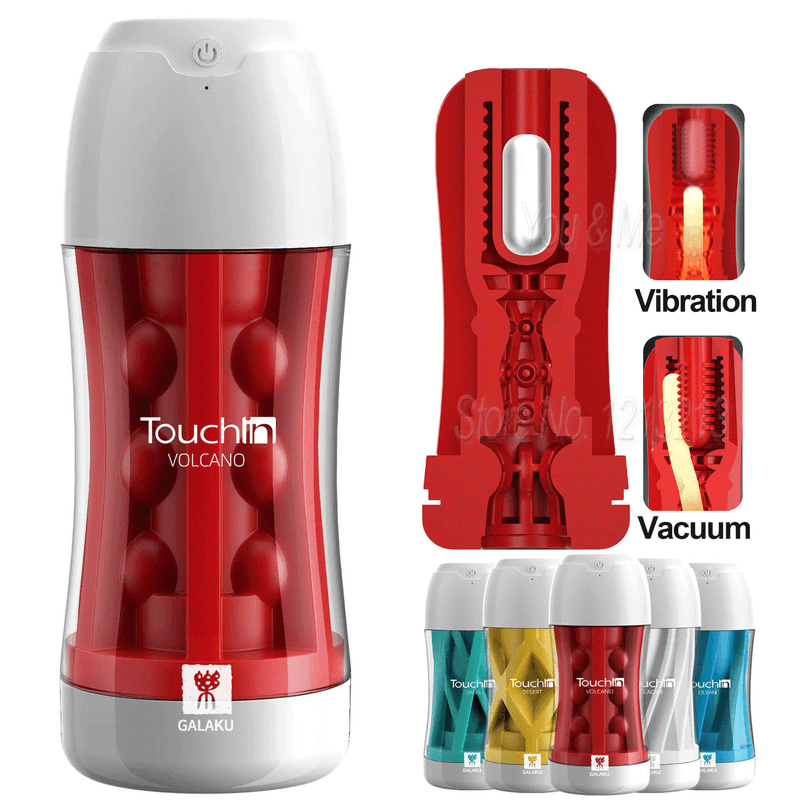 GALAKU Touch In Vibrating Sucking 360°Mastrubator